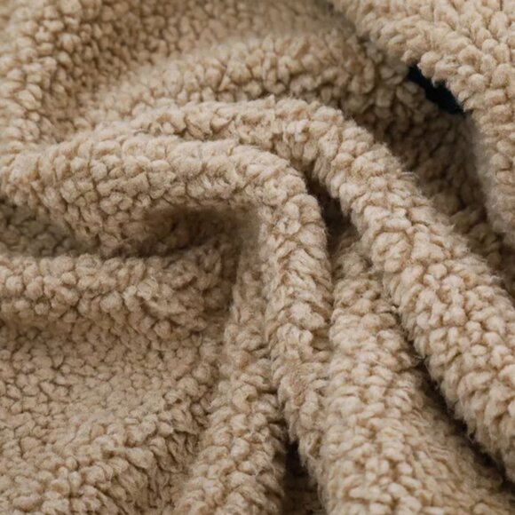 7 for all Mankind Sherpa Lined Denim Womens Jacket VINTAGE, Large - Picture 9 of 14